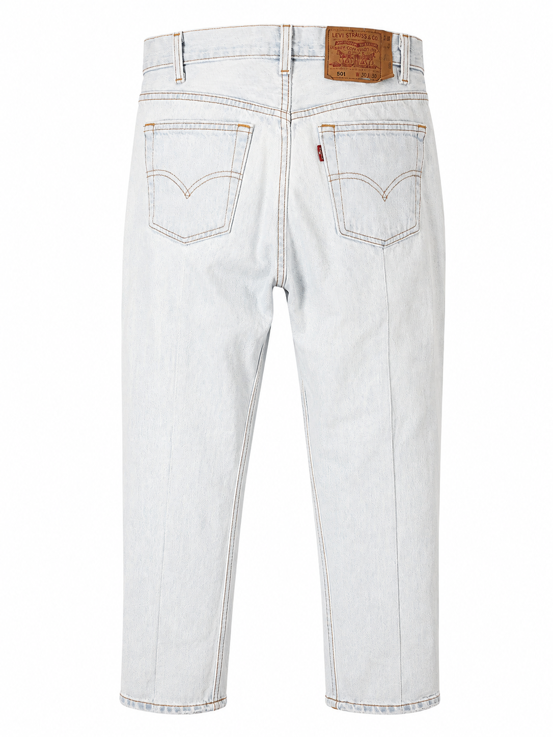 Levi's 501 egyenes szárú világoskék farmer