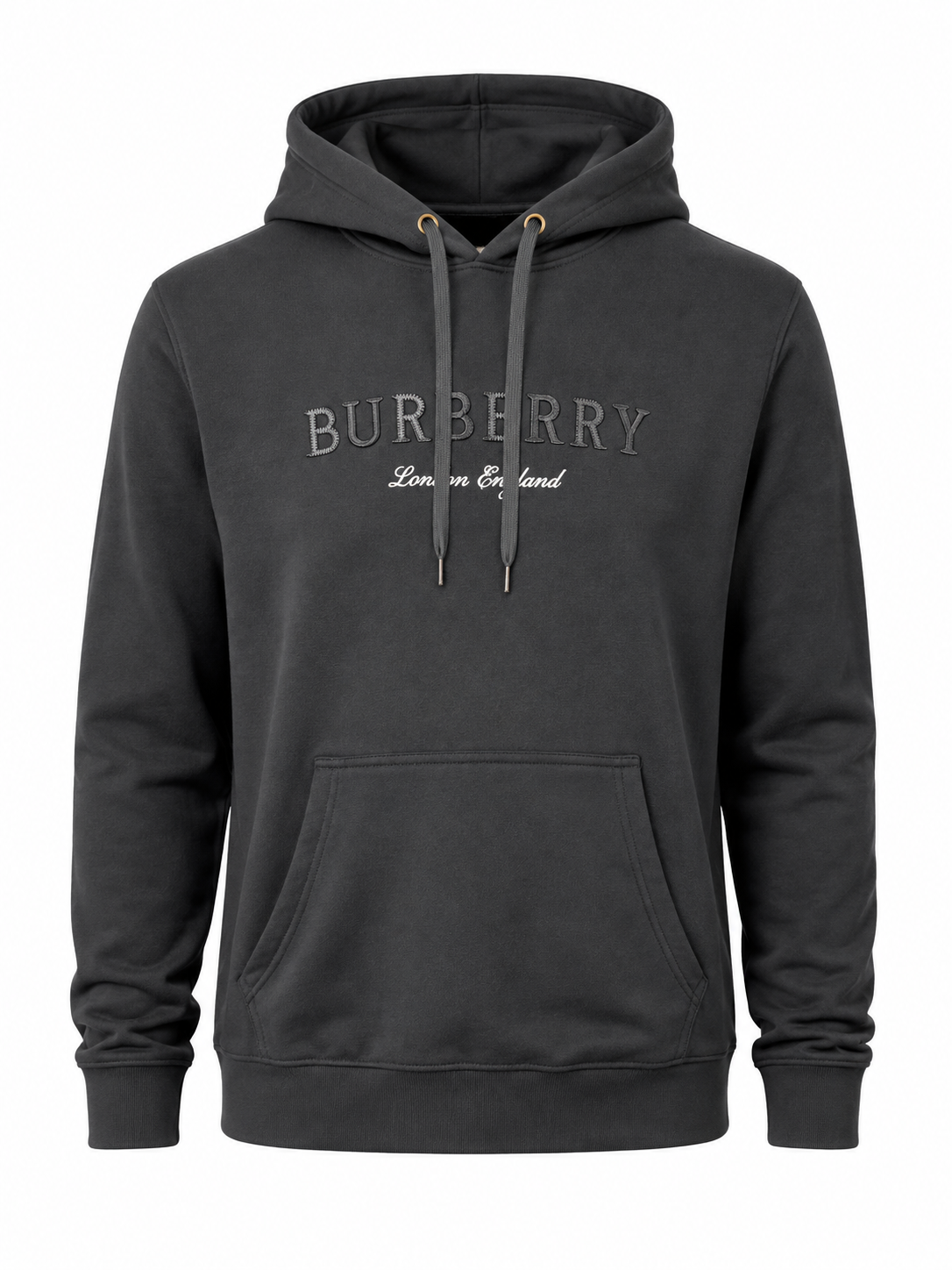 Burberry fekete kapucnis pulóver L