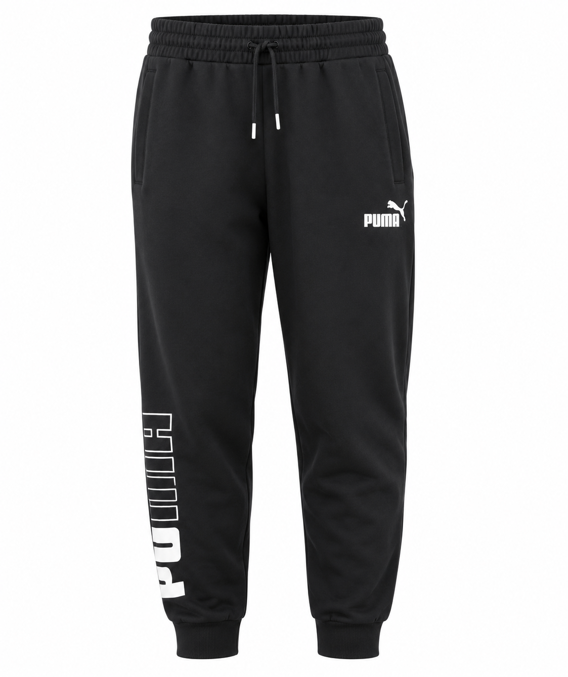 Puma fekete logós melegítőnadrág XXL